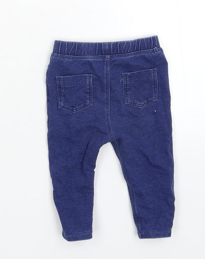 George Baby Blue  Denim Capri Jeans Size 3-6 Months