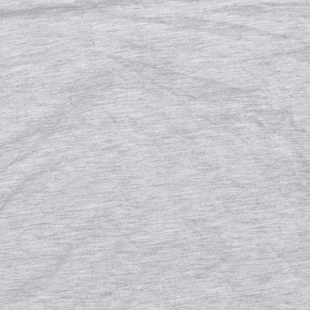 Brand and care label for River Island Baby Grey Basic T-Shirt, size 3-6, Months