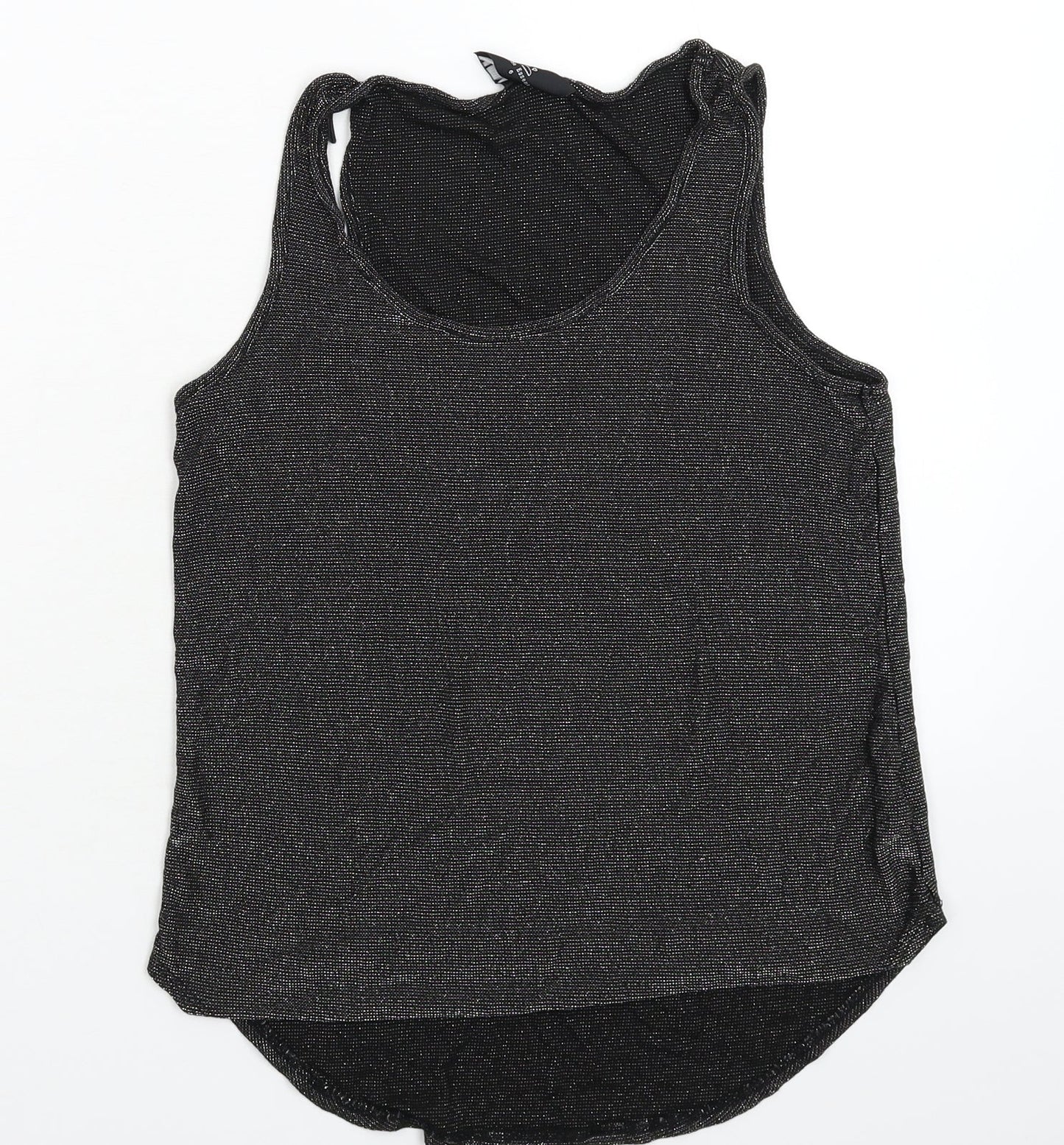 Womens UK Size 6 NEXT Black Basic Tank