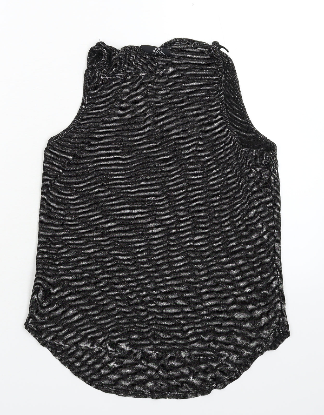 Womens UK Size 6 NEXT Black Basic Tank