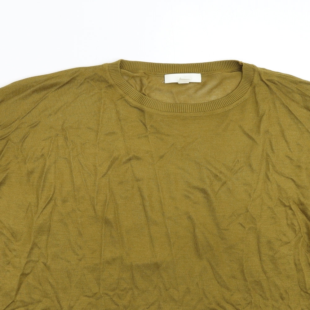 Womens UK Size S H&M Beige Pullover Jumper
