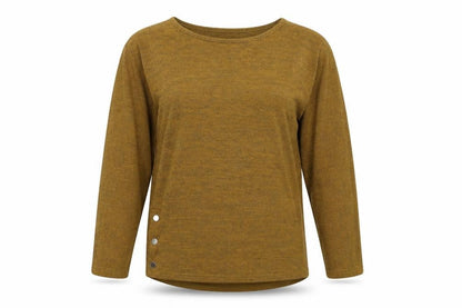 Womens UK Size M New Look Brown Pullover Jumper