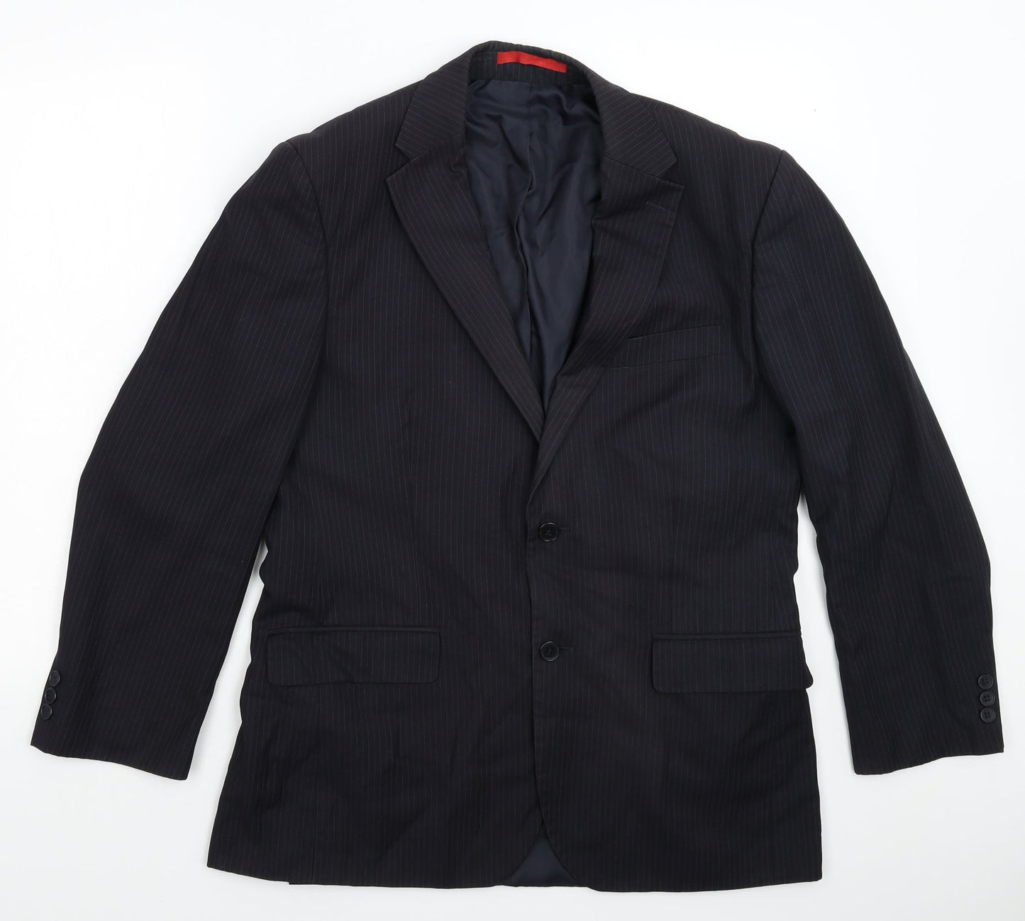 Mens UK Size 40 Burton Regular Blue Suit Jacket