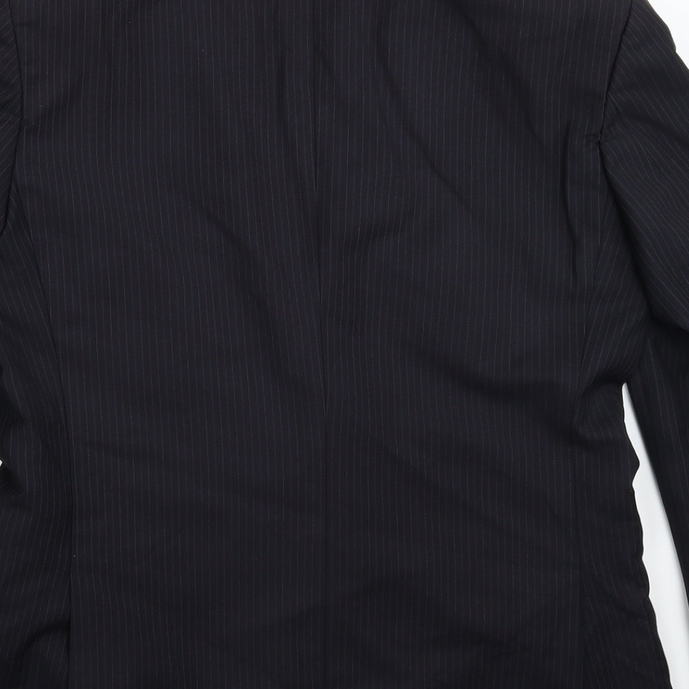 Mens UK Size 40 Burton Regular Blue Suit Jacket