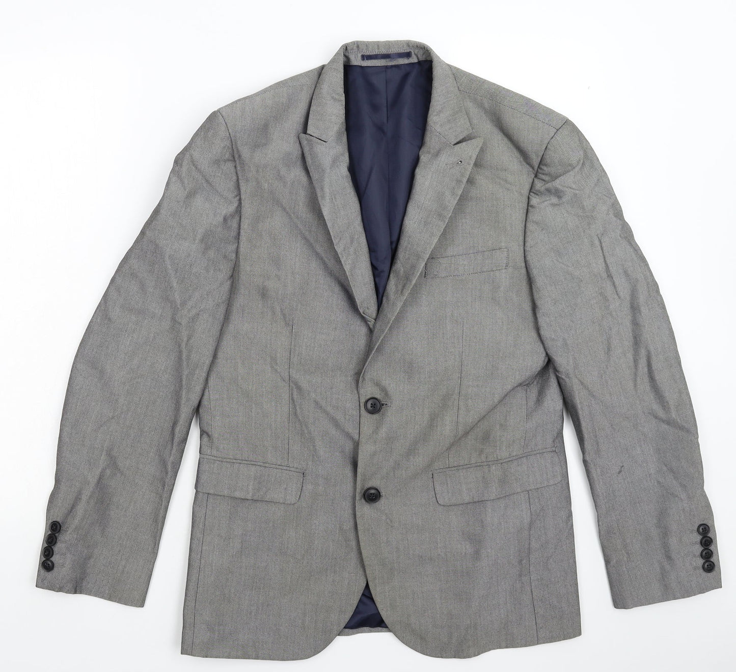Mens UK Size 38 NEXT Regular Grey Suit Jacket