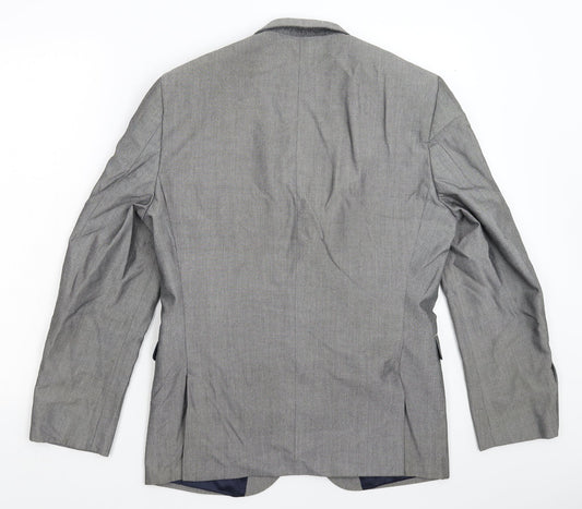 Mens UK Size 38 NEXT Regular Grey Suit Jacket