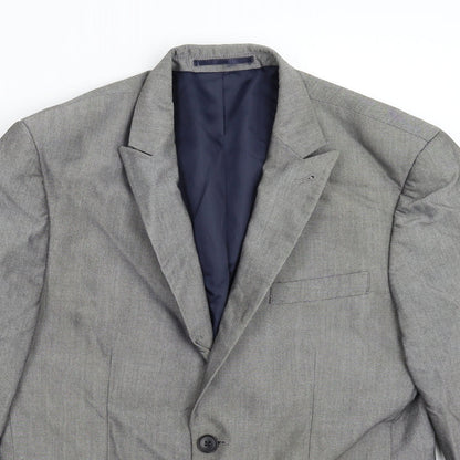 Mens UK Size 38 NEXT Regular Grey Suit Jacket