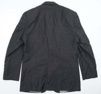 Mens UK Size 42 Greenwoods Regular Grey Suit Jacket
