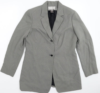 Liz Claiborne Womens Grey   Jacket Suit Jacket Size 10
