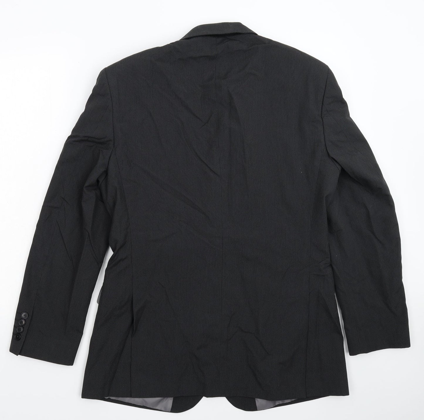 Mens UK Size 40 Marks and Spencer Regular Black Suit Jacket
