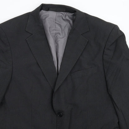 Mens UK Size 40 Marks and Spencer Regular Black Suit Jacket