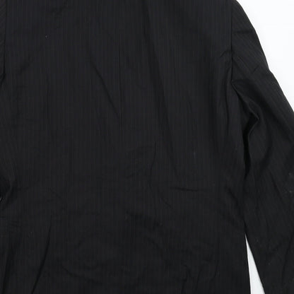 Mens UK Size 40 Preworn Regular Black Suit Jacket