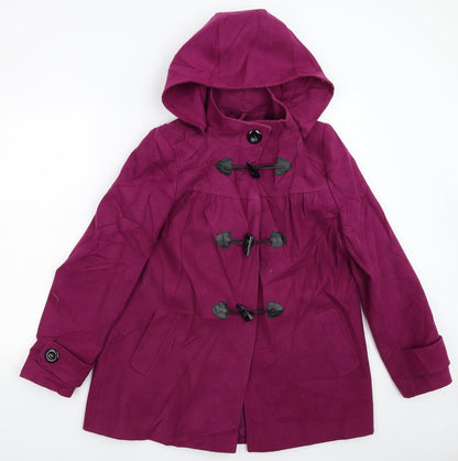 F&F Womens Pink   Pea Coat Coat Size 10