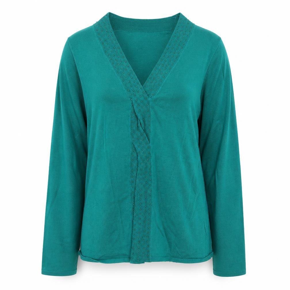PER UNA  Womens Green   Pullover Jumper Size 10