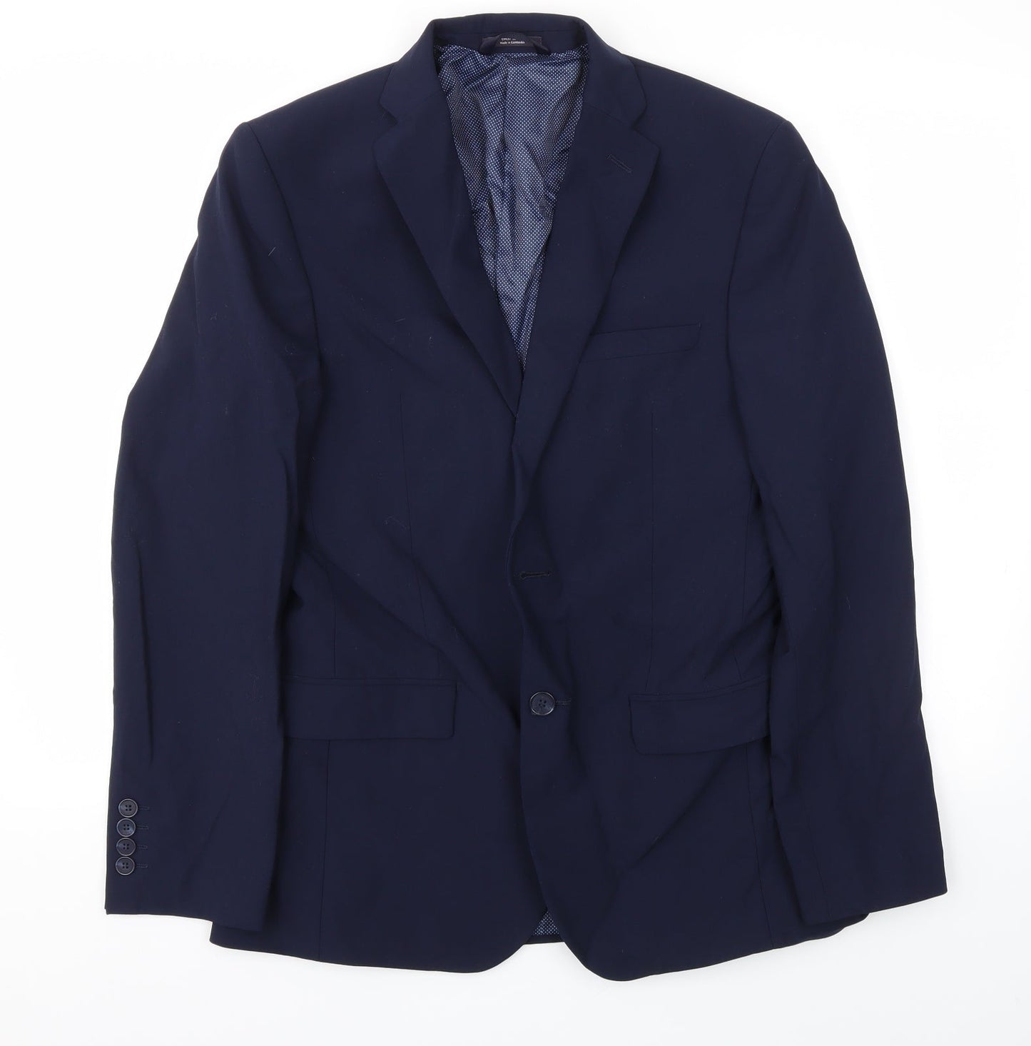 Mens UK Size 38 M&S Regular Blue Suit Tuxedo