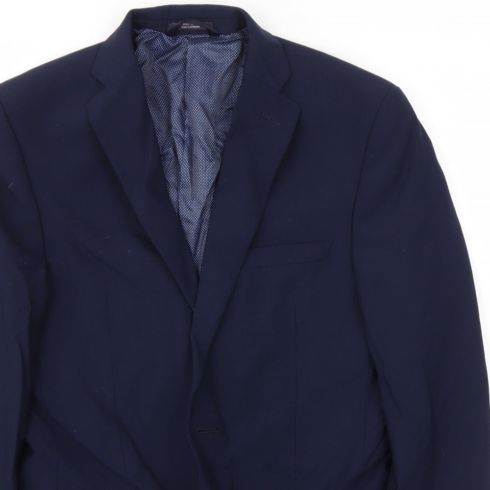 Mens UK Size 38 M&S Regular Blue Suit Tuxedo