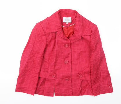 NEXT Womens Pink   Jacket Blazer Size 12