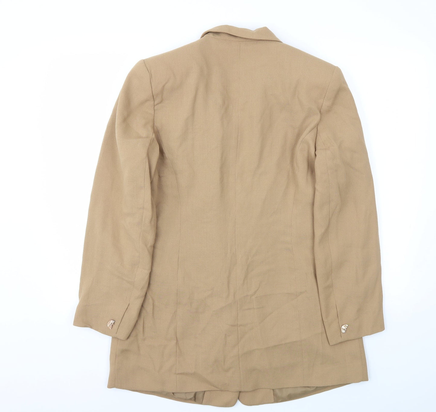 Womens UK Size 14 Preworn Regular Beige Blazer