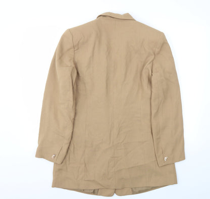 Womens UK Size 14 Preworn Regular Beige Blazer