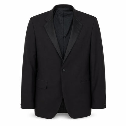 Mens UK Size 40 Preworn Regular Black Suit Jacket
