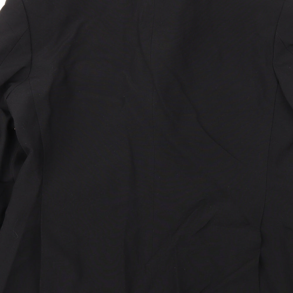Mens UK Size 40 Preworn Regular Black Suit Jacket