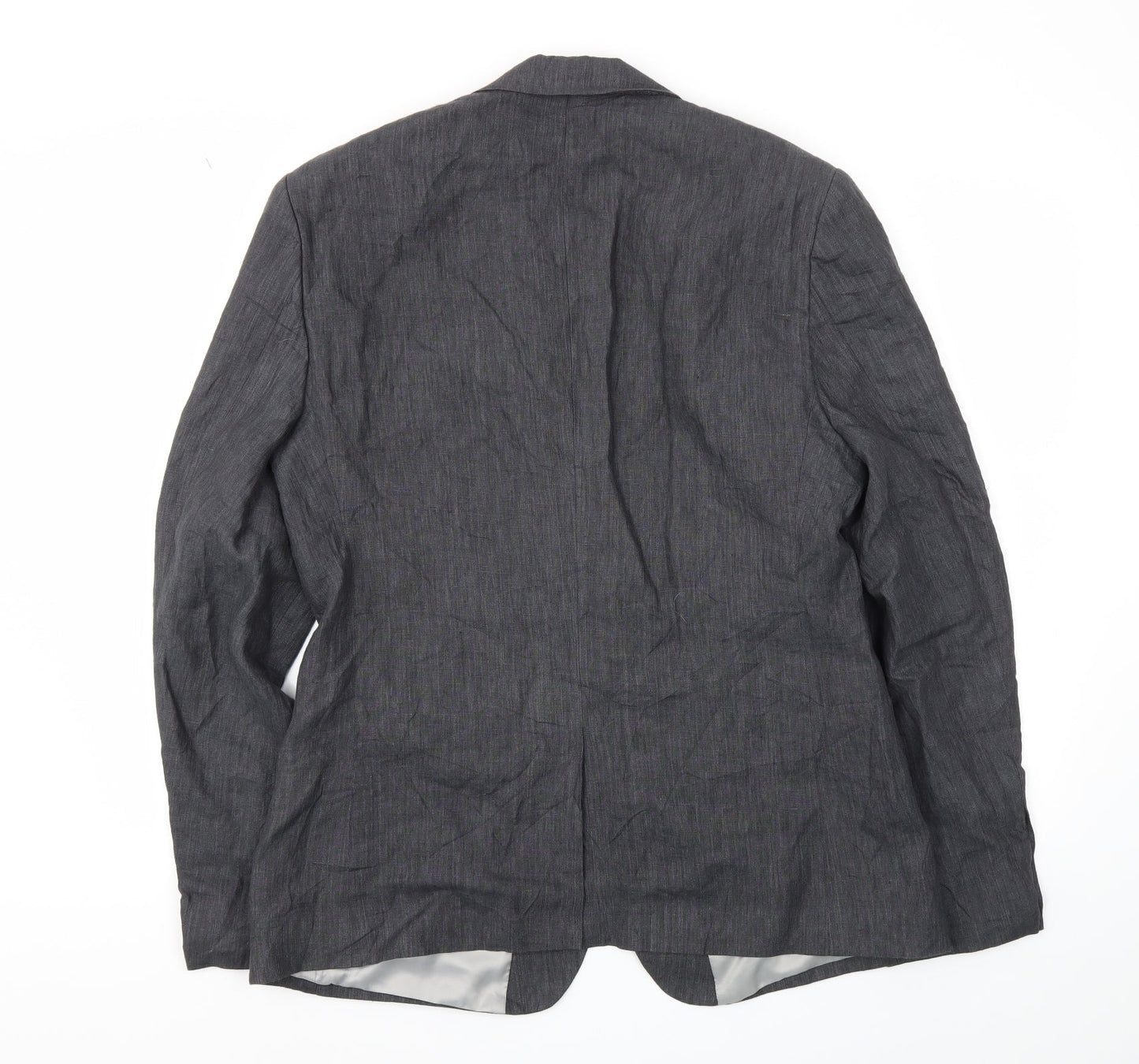 Mens UK Size 42 Topman Regular Grey Suit Jacket
