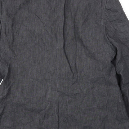 Mens UK Size 42 Topman Regular Grey Suit Jacket