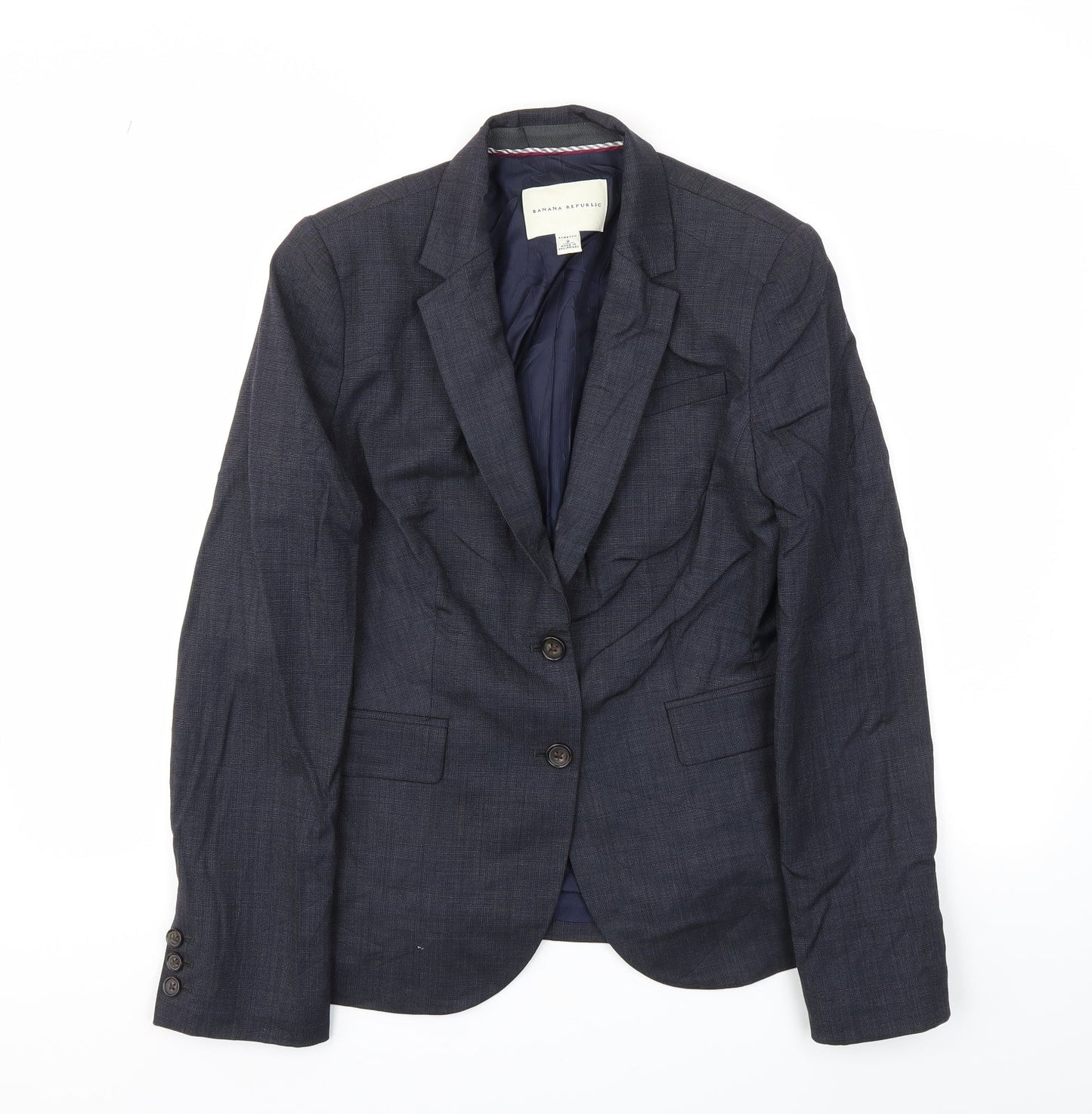 BANNANA REPUBLIC  Womens Blue   Jacket Blazer Size 8
