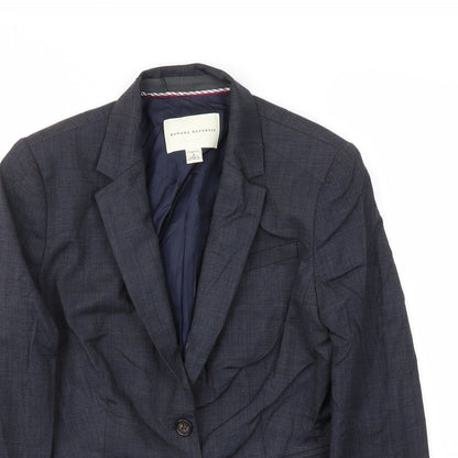 BANNANA REPUBLIC  Womens Blue   Jacket Blazer Size 8