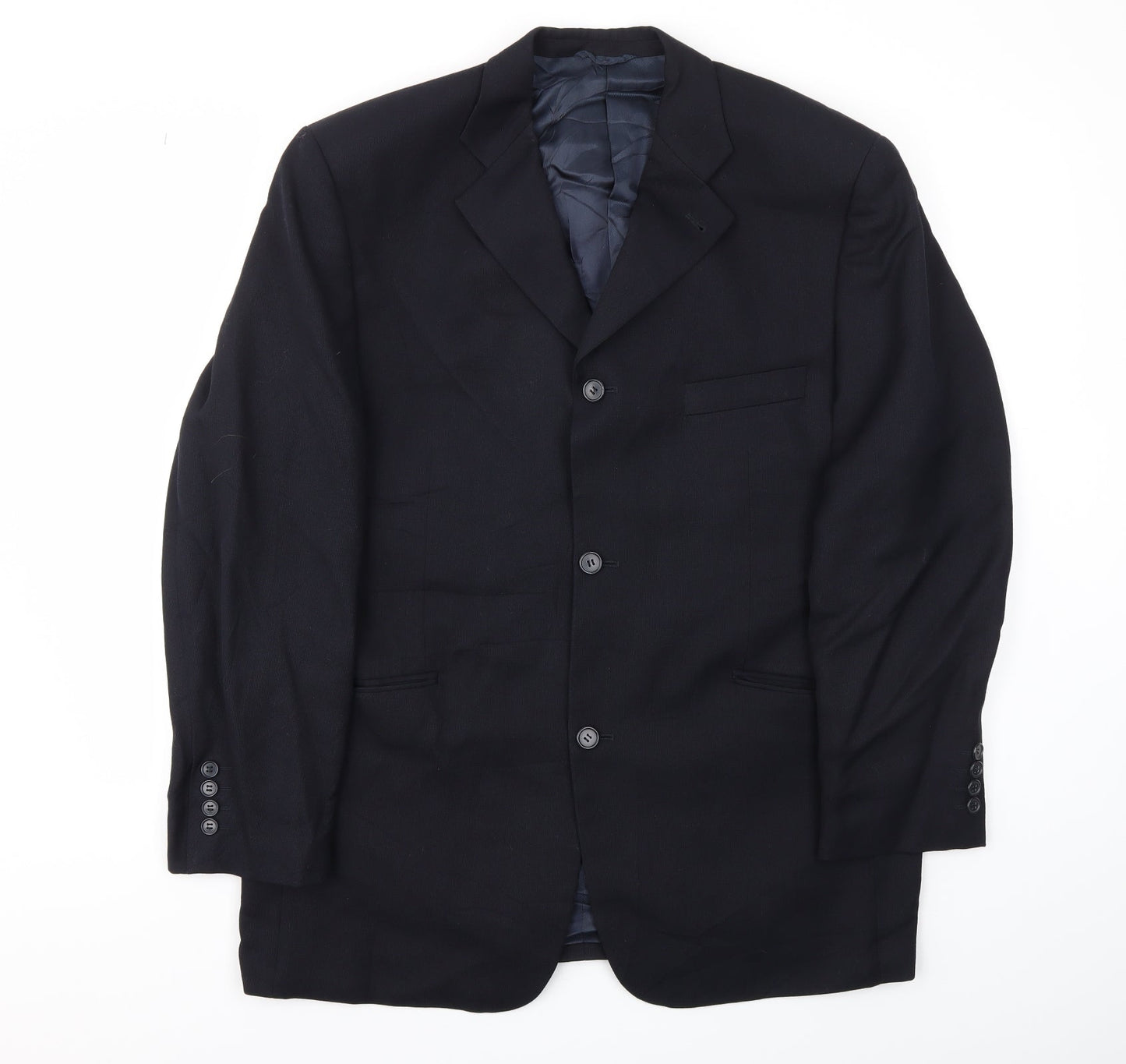 Mens UK Size 42 hugo james Regular Blue Suit Jacket