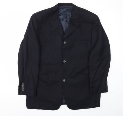 Mens UK Size 42 hugo james Regular Blue Suit Jacket