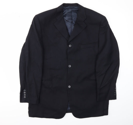 Mens UK Size 42 hugo james Regular Blue Suit Jacket