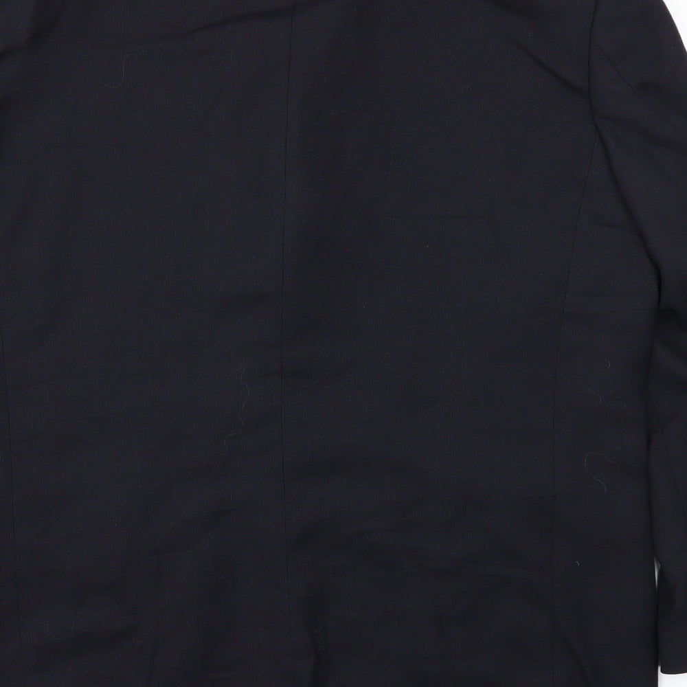 Mens UK Size 42 hugo james Regular Blue Suit Jacket