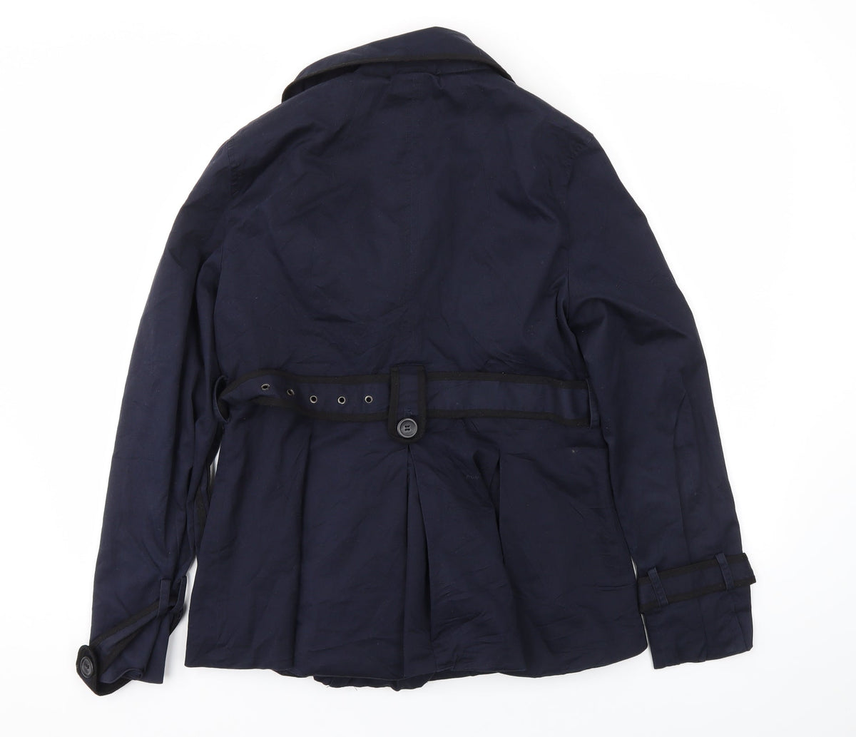 Wearhouse Womens Blue   Jacket Coat Size 12