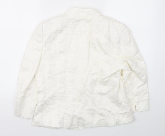 CC Womens Ivory   Jacket Blazer Size 12