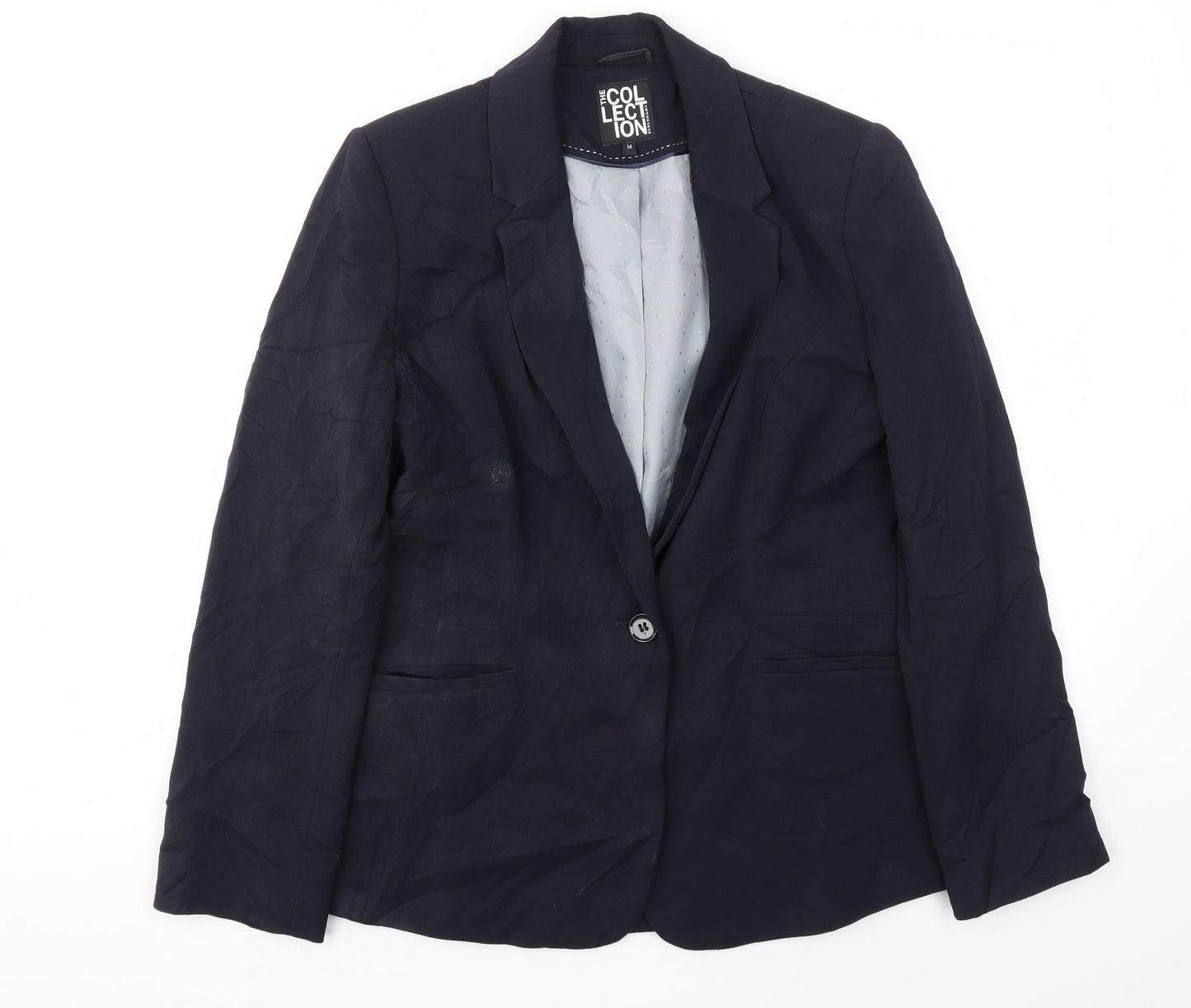 Debenhams Womens Blue   Jacket Blazer Size 14