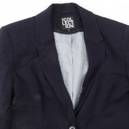 Debenhams Womens Blue   Jacket Blazer Size 14