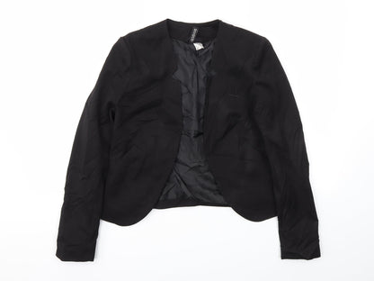 H&M Womens Black   Jacket Blazer Size 8