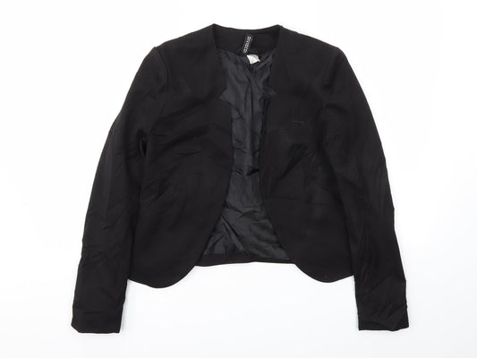 H&M Womens Black   Jacket Blazer Size 8