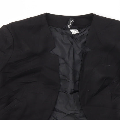 H&M Womens Black   Jacket Blazer Size 8