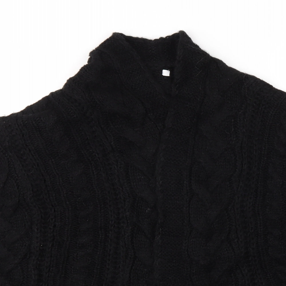 Womens UK Size M BY VERY Black Cardigan Jumper