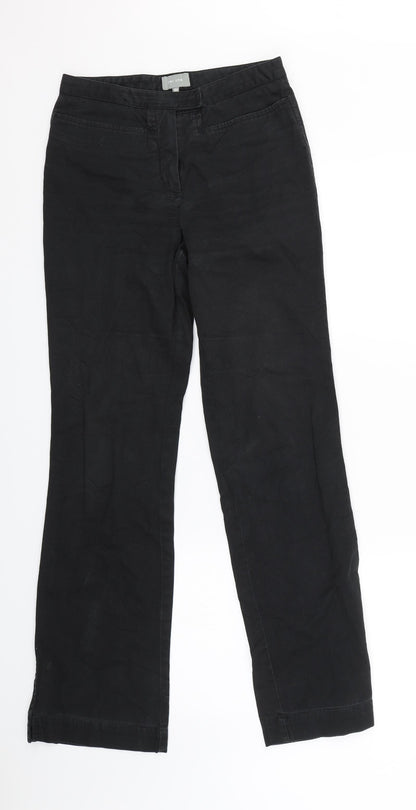 Womens UK Size 8 Marks & spencer Regular Fit Straight Black Jeans