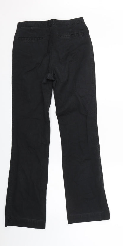 Womens UK Size 8 Marks & spencer Regular Fit Straight Black Jeans