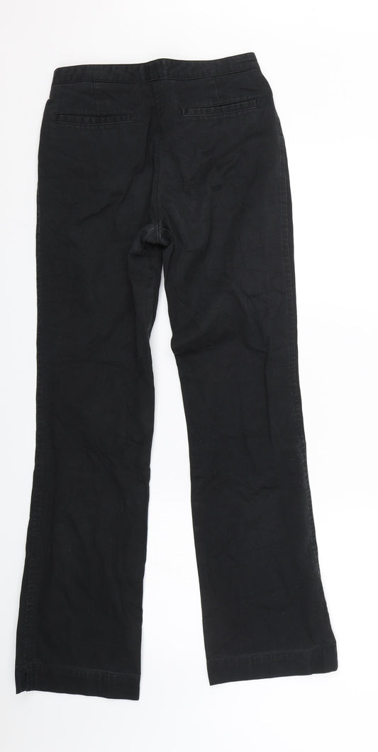 Womens UK Size 8 Marks & spencer Regular Fit Straight Black Jeans