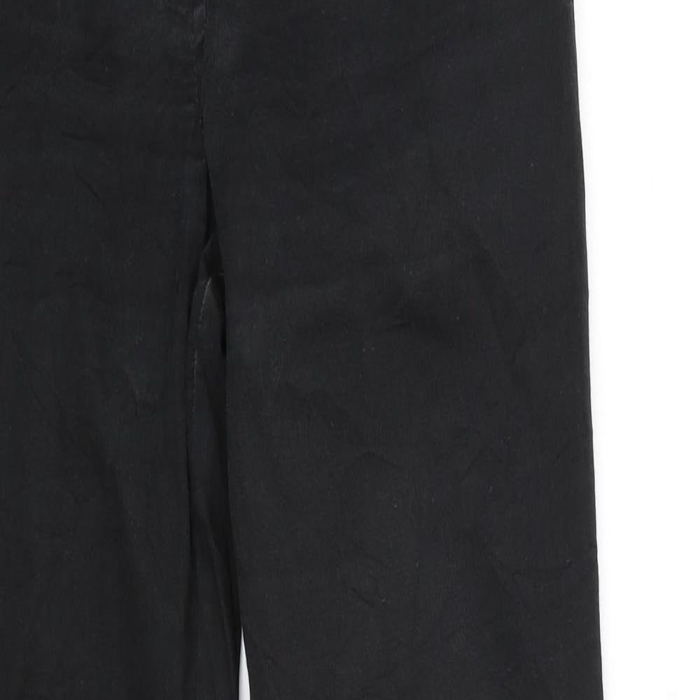 Womens UK Size 8 Marks & spencer Regular Fit Straight Black Jeans