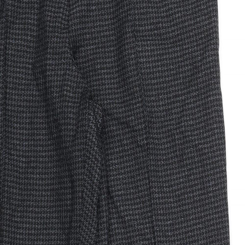 Womens UK Size 10 M&S Regular Fit  Black Trousers