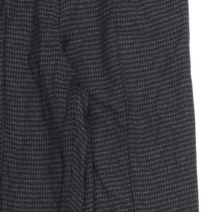 Womens UK Size 10 M&S Regular Fit  Black Trousers