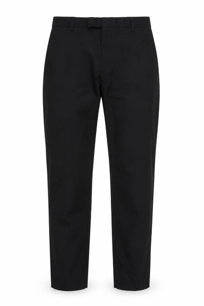Mens UK Size 32 Allen-MErcer Regular Fit  Black Trousers