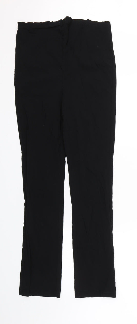 Womens UK Size 14 H&M Regular Fit Carrot Beige Trousers