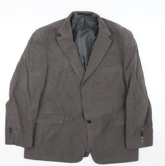 M&S Womens Grey   Jacket Suit Jacket Size 44